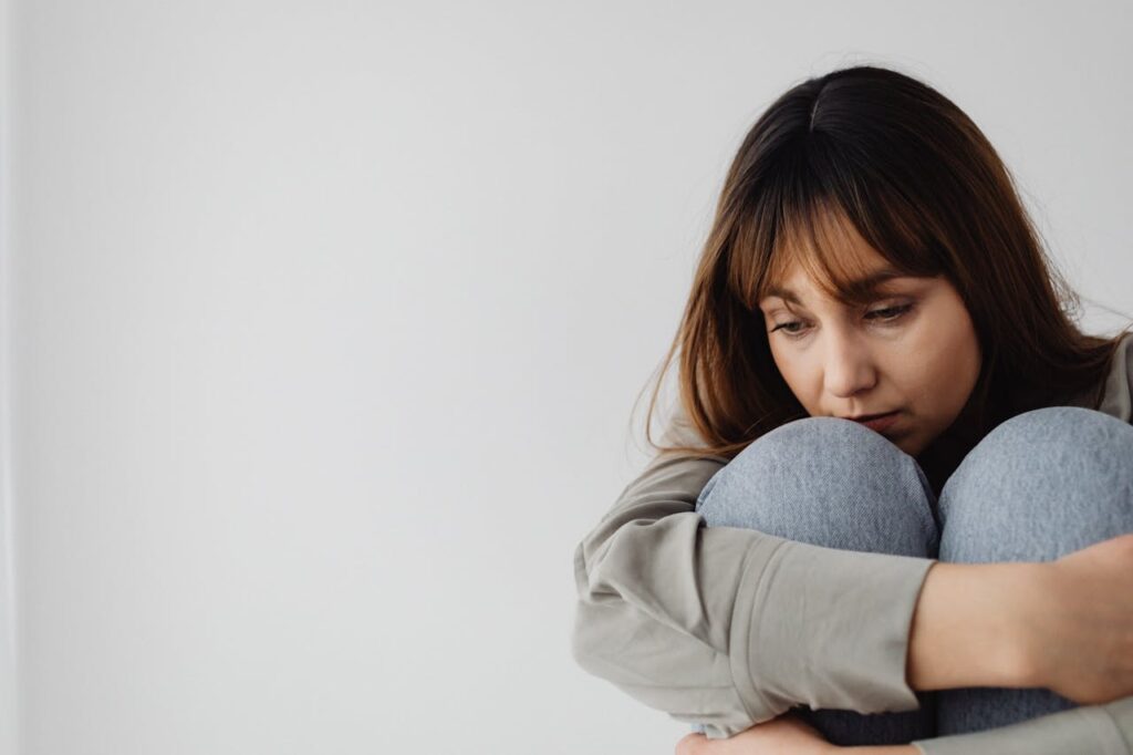 woman deep in thought